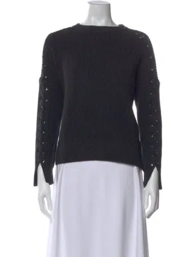 Pre-owned Allsaints Crew Neck Sweater In Blue