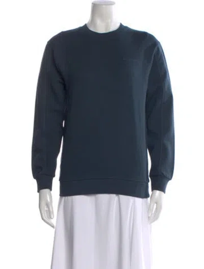 Pre-owned Allsaints Crew Neck Sweater In Blue