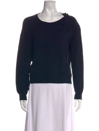 Pre-owned Allsaints Crew Neck Sweater In Blue