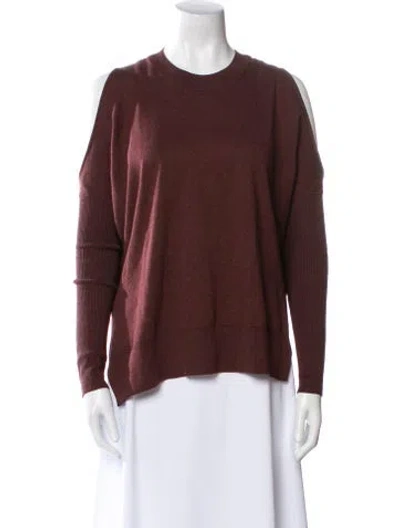 Pre-owned Allsaints Crew Neck Sweater In Brown