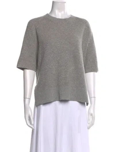 Pre-owned Allsaints Crew Neck Sweater In Gray