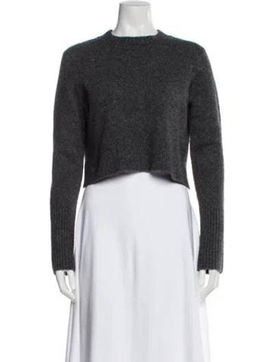 Pre-owned Allsaints Crew Neck Sweater In Gray