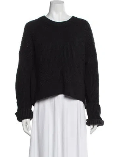 Pre-owned Allsaints Crew Neck Sweater In Gray
