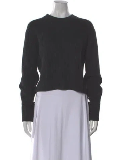 Pre-owned Allsaints Crew Neck Sweater In Gray