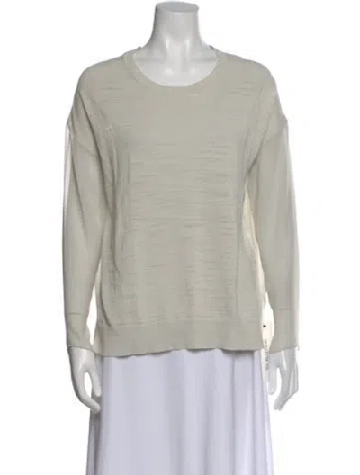 Pre-owned Allsaints Crew Neck Sweater In Gray