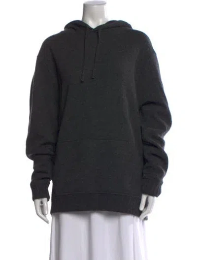 Pre-owned Allsaints Crew Neck Sweater In Gray