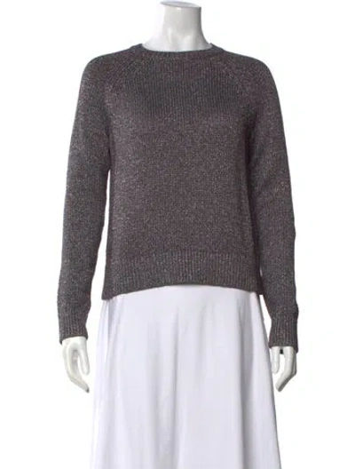 Pre-owned Allsaints Crew Neck Sweater In Gray