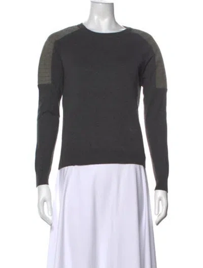 Pre-owned Allsaints Crew Neck Sweater In Green