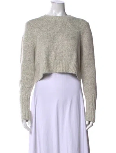 Pre-owned Allsaints Crew Neck Sweater In Grey