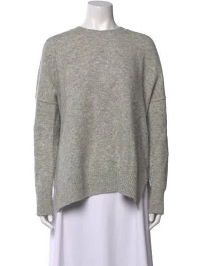 Pre-owned Allsaints Crew Neck Sweater In Grey