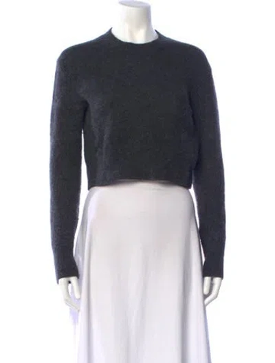 Pre-owned Allsaints Crew Neck Sweater In Grey
