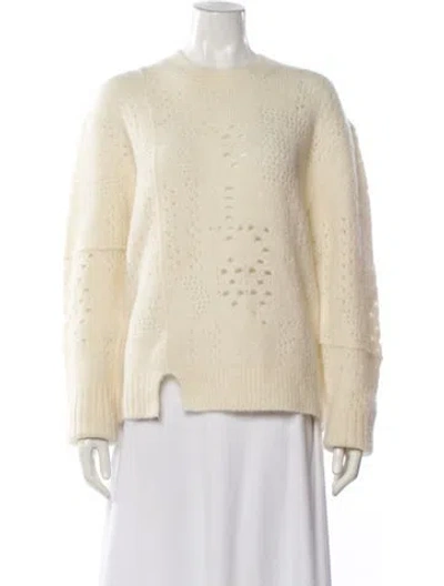 Pre-owned Allsaints Crew Neck Sweater In Neutral