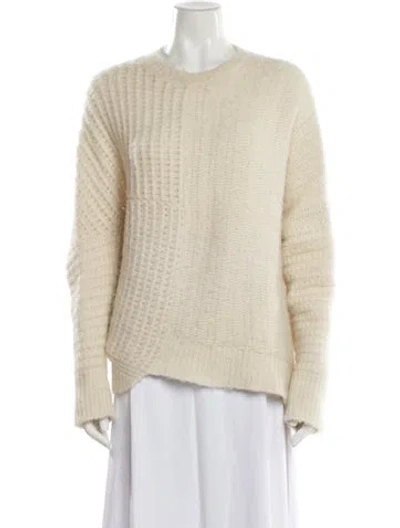 Pre-owned Allsaints Crew Neck Sweater In Neutral