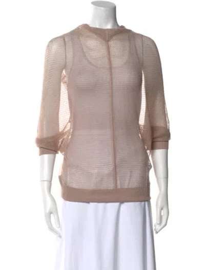 Pre-owned Allsaints Crew Neck Sweater In Neutral