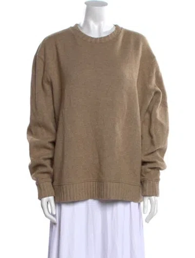 Pre-owned Allsaints Crew Neck Sweater In Neutral
