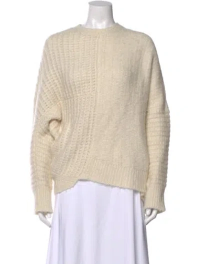 Pre-owned Allsaints Crew Neck Sweater In Neutral