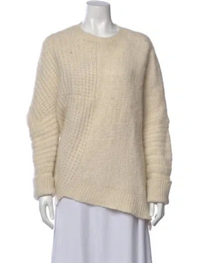 Pre-owned Allsaints Crew Neck Sweater In Neutral