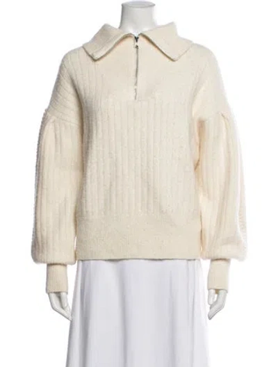 Pre-owned Allsaints Crew Neck Sweater In Neutral