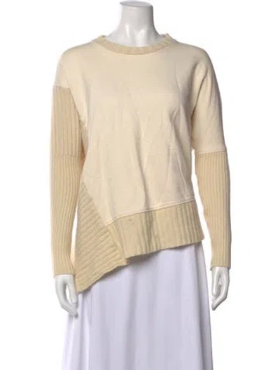 Pre-owned Allsaints Crew Neck Sweater In Neutral