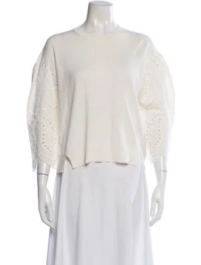 Pre-owned Allsaints Crew Neck Sweater In Neutrals