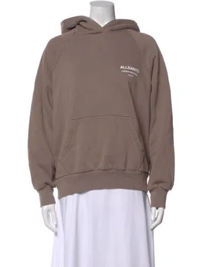 Pre-owned Allsaints Crew Neck Sweater In Neutrals