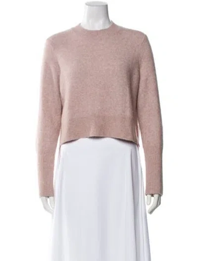 Pre-owned Allsaints Crew Neck Sweater In Pink