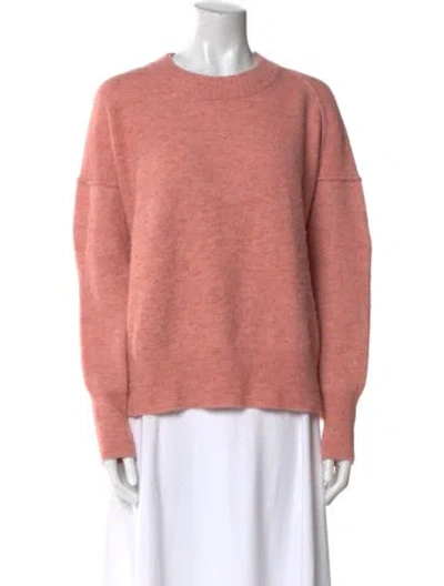 Pre-owned Allsaints Crew Neck Sweater In Pink