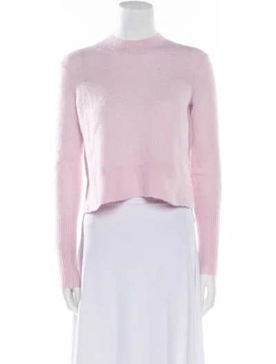 Pre-owned Allsaints Crew Neck Sweater In Pink