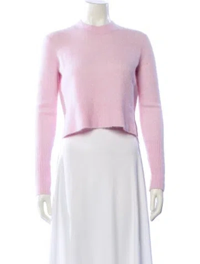 Pre-owned Allsaints Crew Neck Sweater In Pink