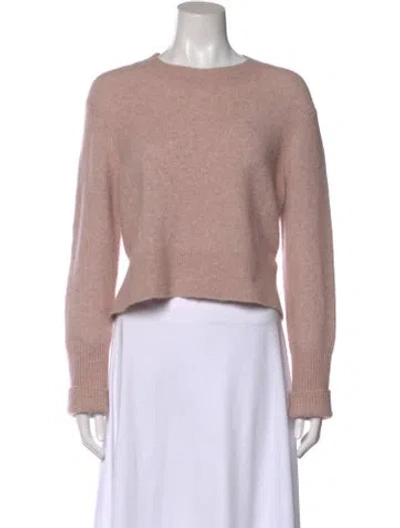 Pre-owned Allsaints Crew Neck Sweater In Pink