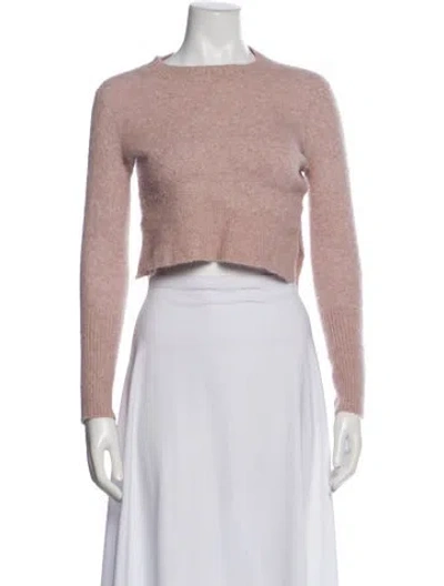 Pre-owned Allsaints Crew Neck Sweater In Pink
