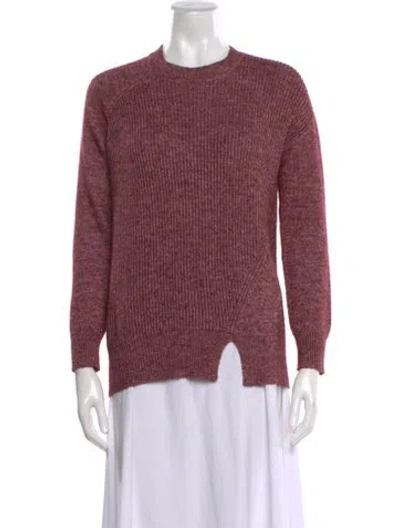 Pre-owned Allsaints Crew Neck Sweater In Pink