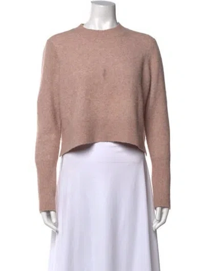 Pre-owned Allsaints Crew Neck Sweater In Pink
