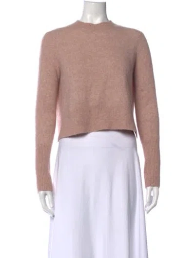 Pre-owned Allsaints Crew Neck Sweater In Pink