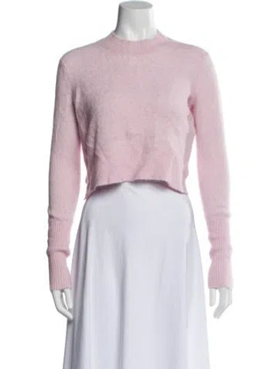 Pre-owned Allsaints Crew Neck Sweater In Purple