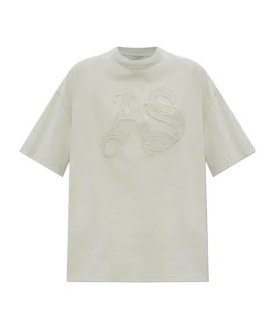 Allsaints Crew Neck T-shirt In White