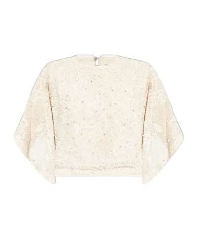 Allsaints Ivy Top In White
