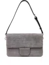 Allsaints Crocodile-embossed Flap Bag