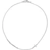 Allsaints Cross Station Necklace