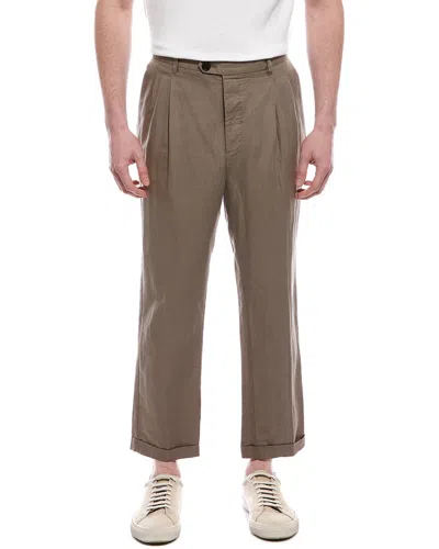 Allsaints Cross Tallis Linen-blend Pant
