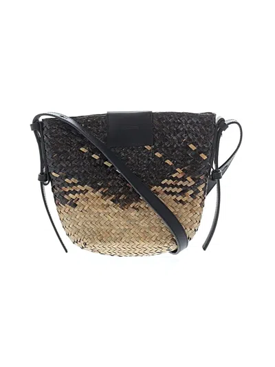 Pre-owned Allsaints Crossbody Bag In Black