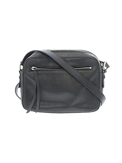 Pre-owned Allsaints Crossbody Bag In Black