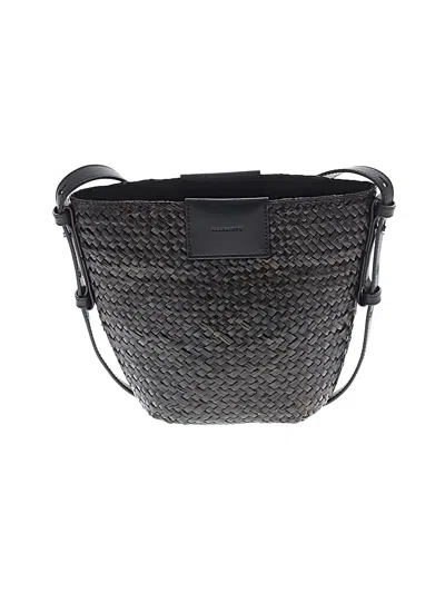 Pre-owned Allsaints Crossbody Bag In Black