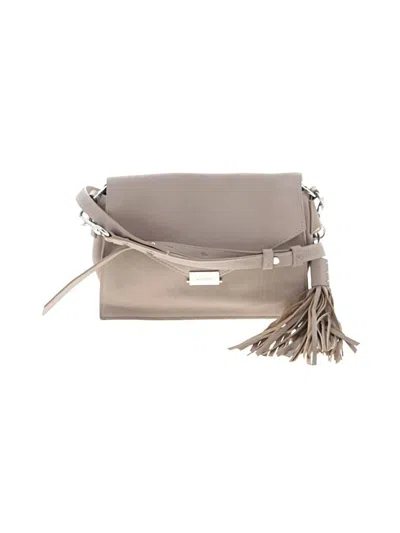 Pre-owned Allsaints Crossbody Bag In Gray