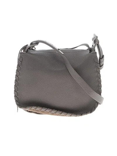 Pre-owned Allsaints Crossbody Bag In Gray