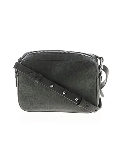 Pre-owned Allsaints Crossbody Bag In Gray