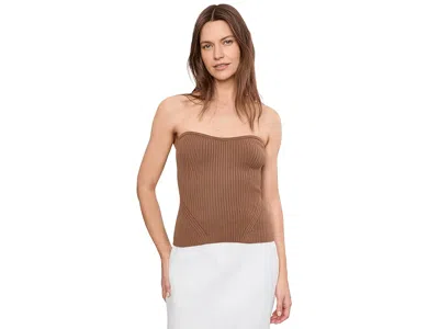 ALLSAINTS CRUZ BANDEAU TOP WOMEN'S CLOTHING PENNY BROWN: LG (US 10-12)