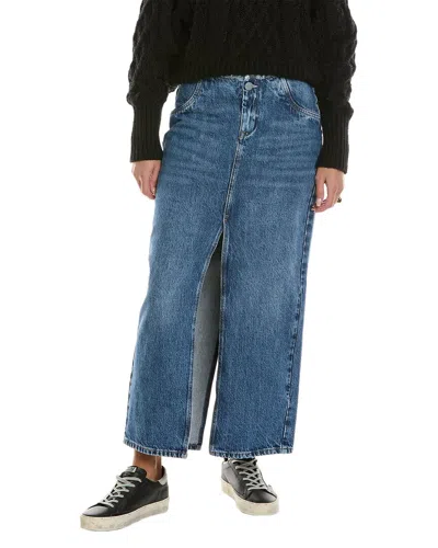 Allsaints Cyra Maxi Skirt In Blue