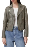 Allsaints Dalby Biker In Gray