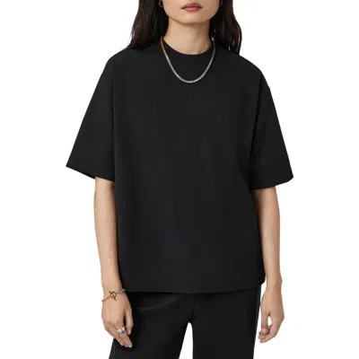 ALLSAINTS ALLSAINTS DANI BACK ZIP T-SHIRT